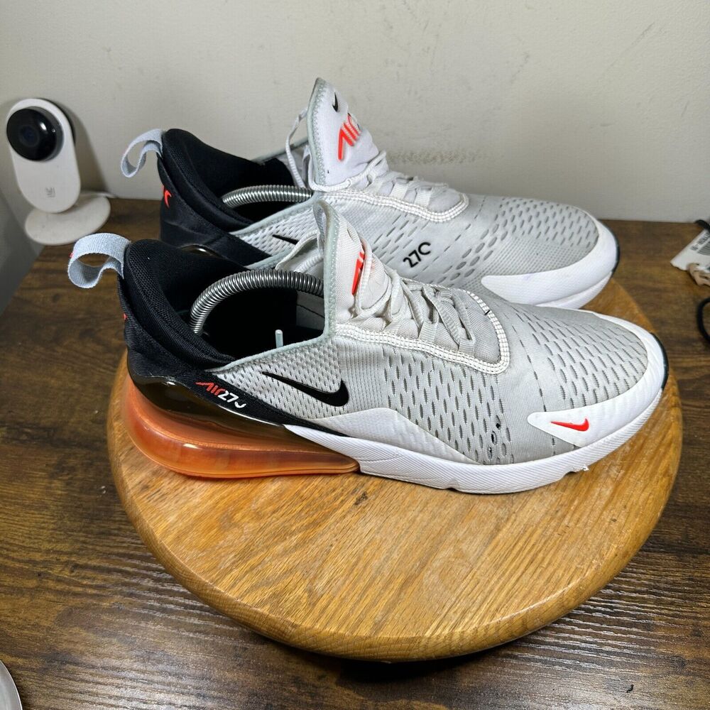 Nike Air Max 270 Bright Crimson Black Men's Size 11.5 Shoe Sneakers DH0616-100